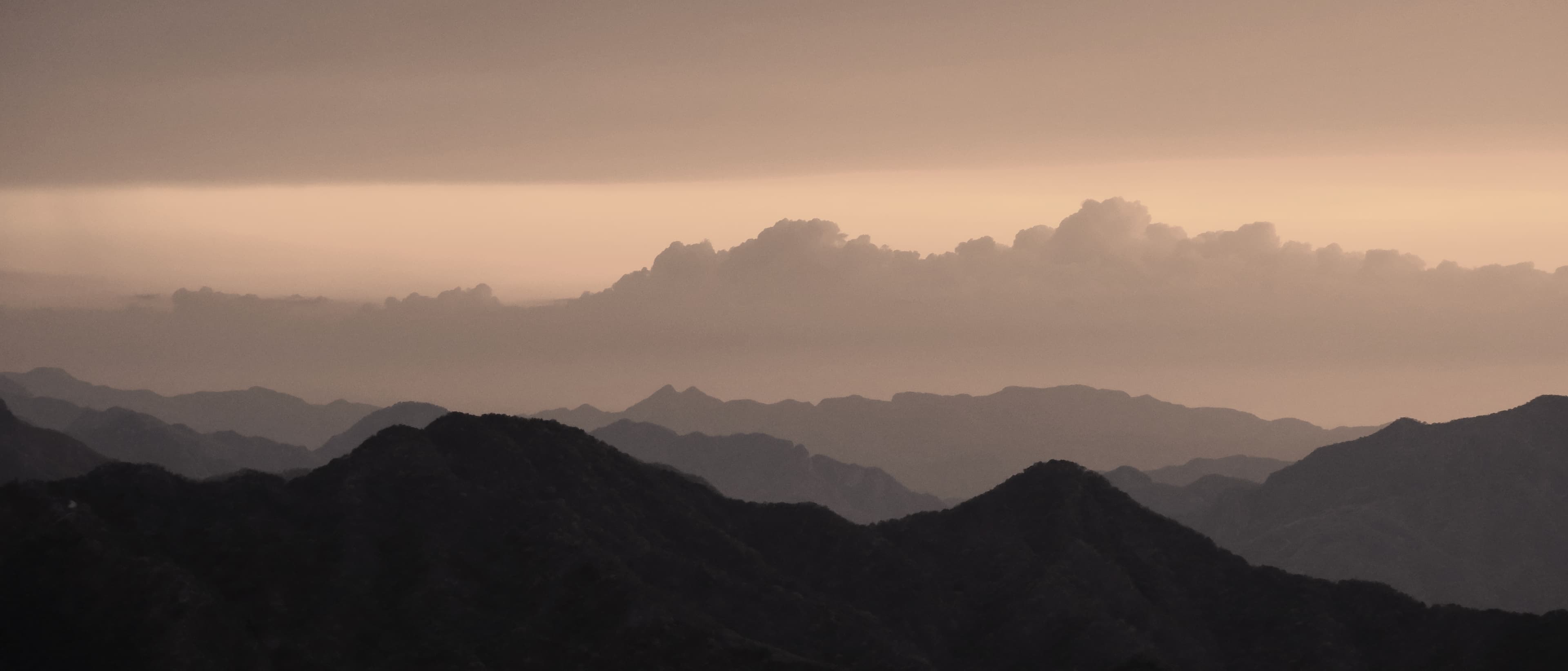 The Sierra Madre Occidental range above the Copalquin district, Durango